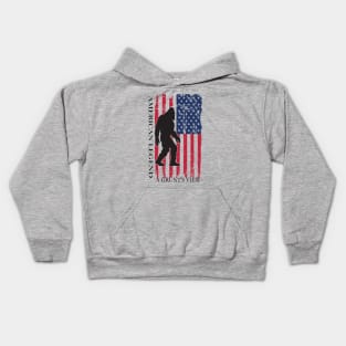 THE AMERICAN LEGEND BIGFOOT Kids Hoodie